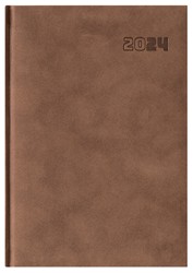 Kalendarz Nubuk brązowy